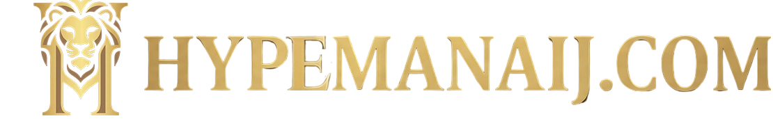 Hype Man Aij -Logo Gold Banner
